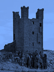 Spooky Lilburn Tower, Dunstanburgh Castle