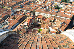 Florenz - Domkuppel abwärts
