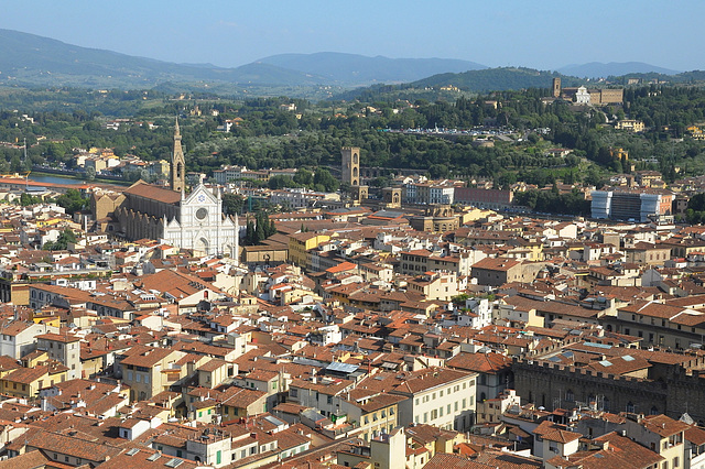 Florenz - Blick von der Domkuppel