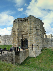 Warkworth Castle Entrance