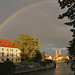 rainbow over Wrocław