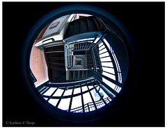 Fisheye stairwell