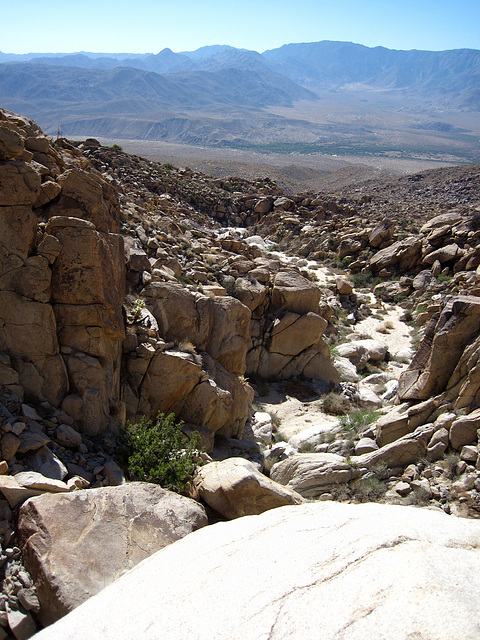 View From Top Of Dry Waterfall (0707)