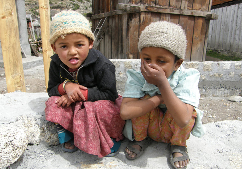 Village children