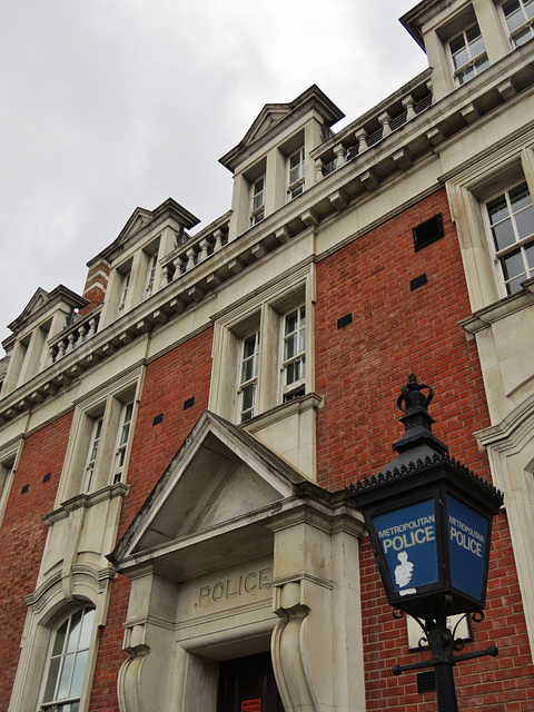 bow road police station, london