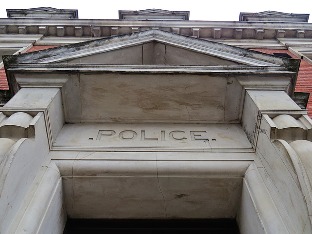 bow road police station, london