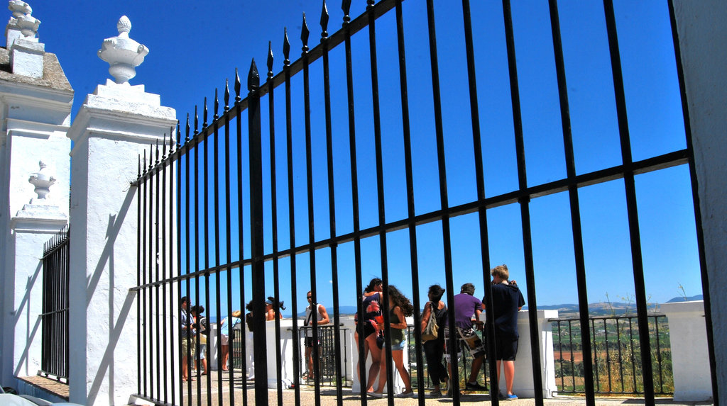 Mirador..con un viento sin vergüenza