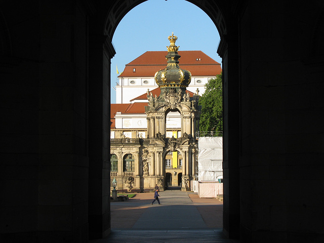 Dresden Zwinger Kronentor