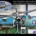 Squadron Leader Verity & replica Lysander - Tangmere Museum -  6.8.2014