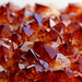 Quartz citrine- pyramides dans le vent