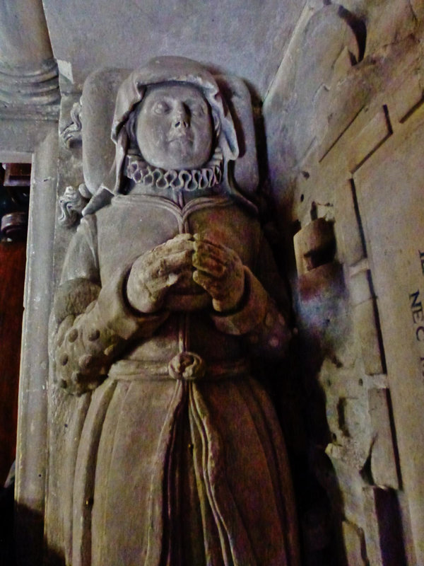 black bourton church , oxon.