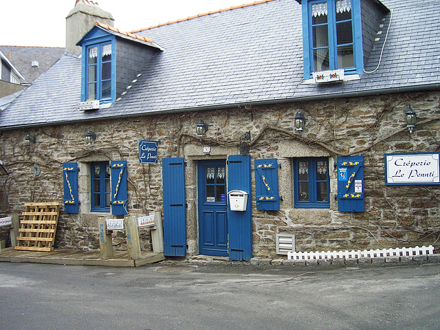 Crêperie in der ville close, Concarneau