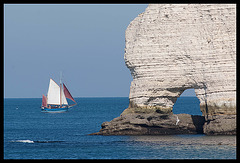 Langoustinier à Etretat