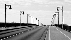 die neue Elbbrücke in Torgau