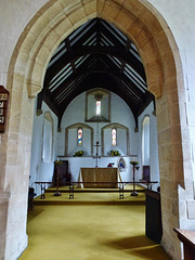 black bourton church , oxon.