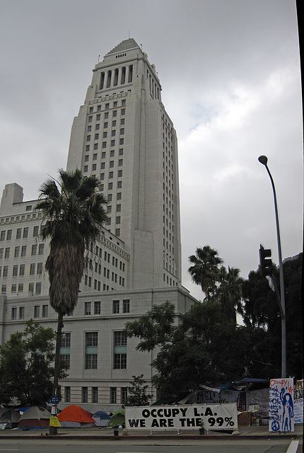 Occupied L.A. City Hall
