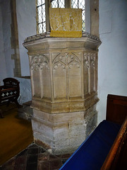 black bourton church , oxon.