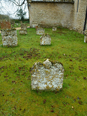 black bourton church , oxon.