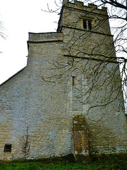 black bourton church , oxon.