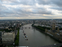 Looking West From The London Eye