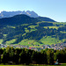 Le Säntis (à 2500 m) domine Appenzell