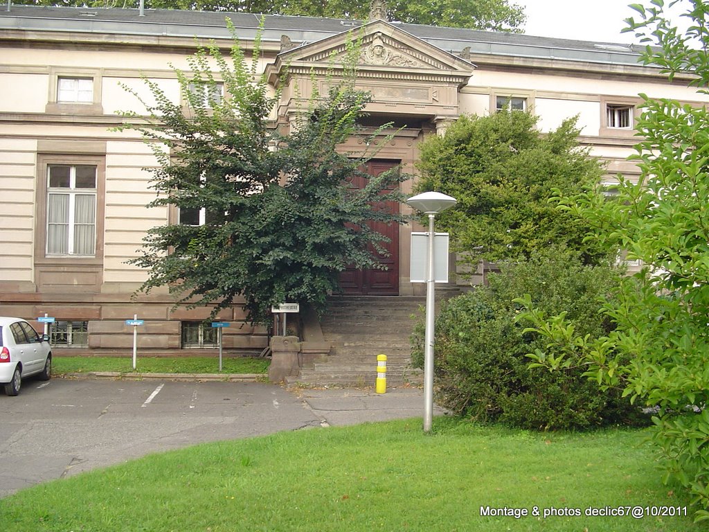 L’hôpital civil ....vers un amphi