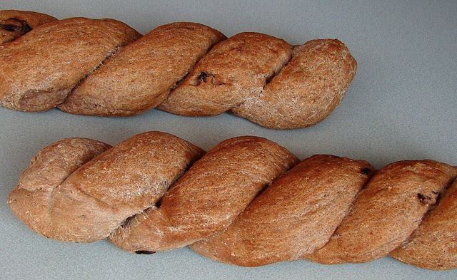 Cinnamon and Sultana Bread Sticks