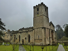 bibury church, glos.