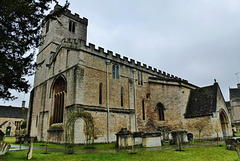 bibury church, glos.