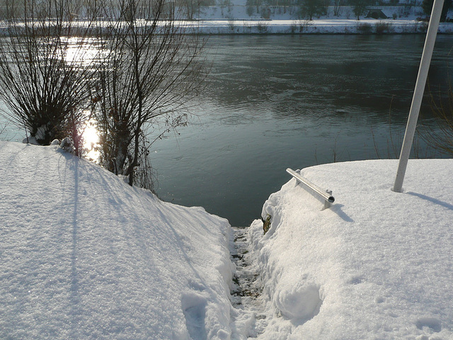 Elbe am 16.12.2010