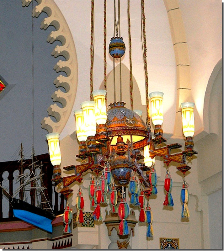 Chapelle algérienne  intérieur (détail)