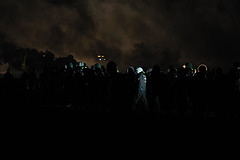 Kundgebung Laase - marodierender Polizeitrupp auf dem Kundgebungsgelände - 111128 2032 DSC0475