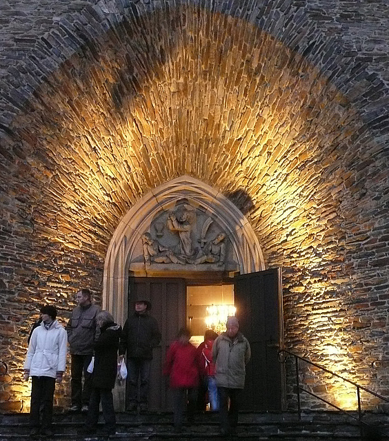 Kirchenportal Annaberg - Erzgebirge