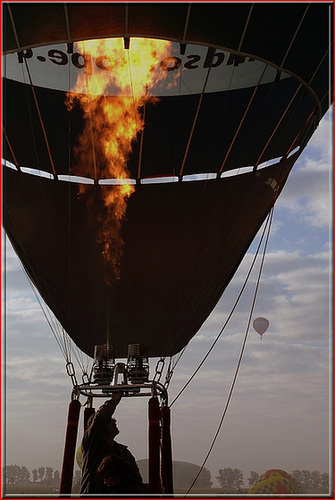 Départ en ballon de Chambley
