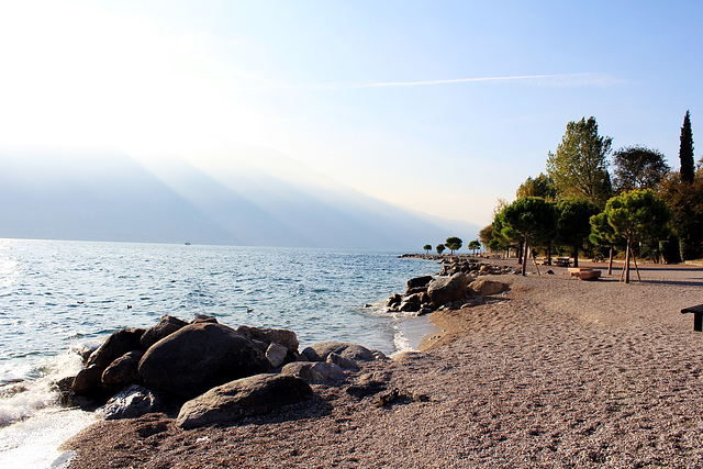 Strand in Limone