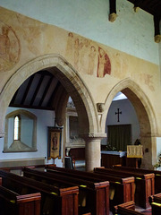 black bourton church , oxon.