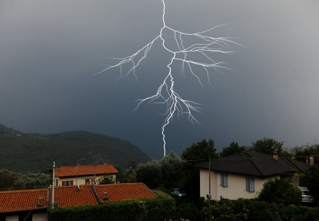 Tremosine. Gewitter... ©UdoSm