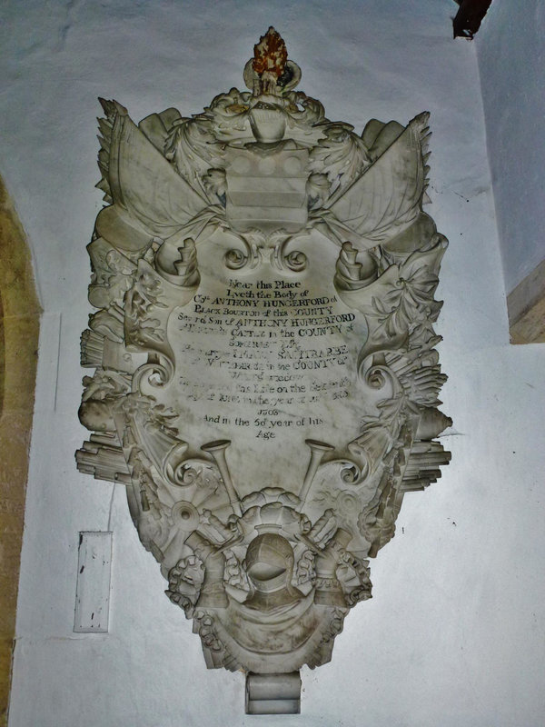 black bourton church , oxon.