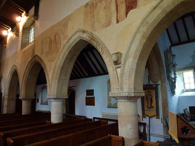 black bourton church , oxon.