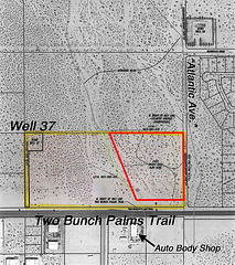 HWWTP Mitigation Grant Deed Area Map