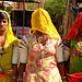 Three tribal women. India.