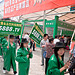 Girls in Hats (and green coats)