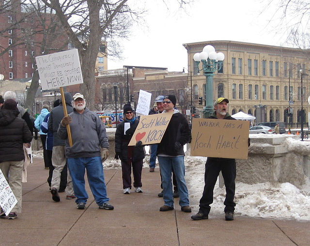 Madison, WI labor protest (3997)