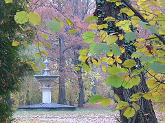 herbstlicher Schlosspark