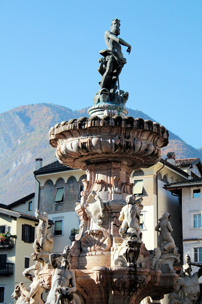 Neptunbrunnen in Trient