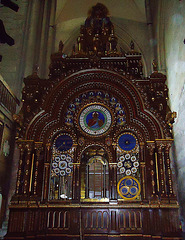 HORLOGE astronomique en cours de rénovation