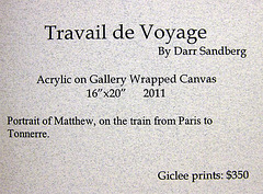 Travail de Voyage by Darr Sandberg (0835)