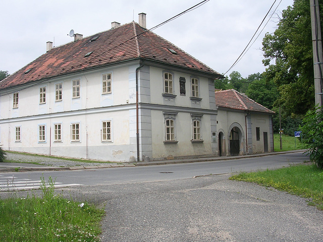 Naskiĝdomo de Antonín Dvořák en Nelahozeves apud Prago