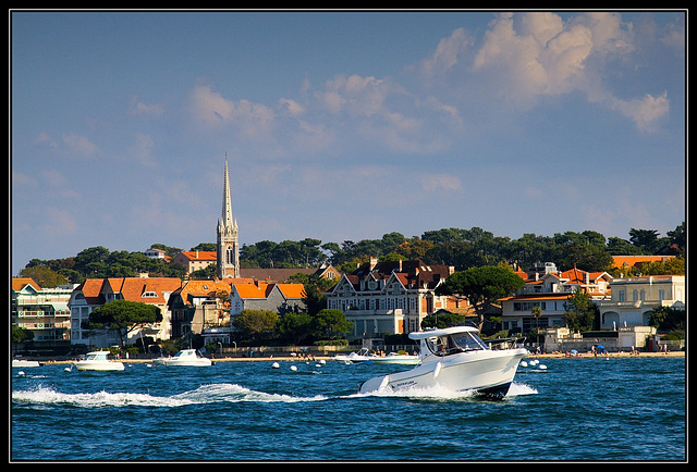 traversée du Bassin d'Arcachon