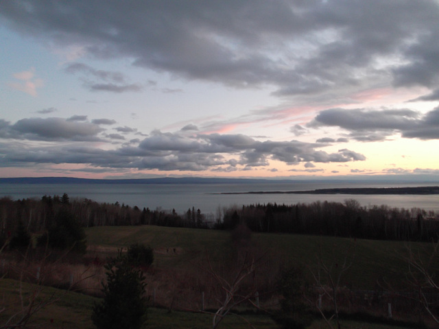 Paysage maritime de Charlevoix's seascape - 19 novembre 2011